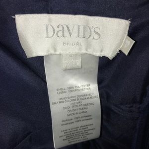 Navy Blue Bridesmaid/Prom Dress